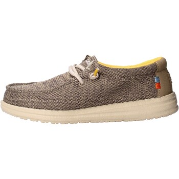 Schuhe Kinder Sneaker Hey Dude - Sneaker beige safari WALLY YOUTH 0408 Beige