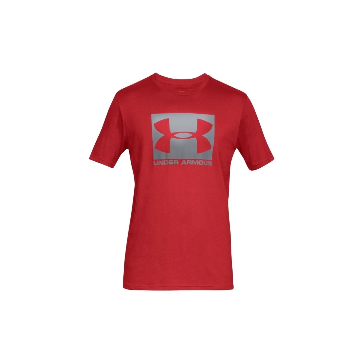 Kleidung Herren T-Shirts Under Armour Boxed Sportstyle SS Tee Rot
