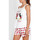 Kleidung Damen Pyjamas/ Nachthemden Admas Pyjama-Shorts Tanktop Love Mouse Disney elfenbeinfarben Weiss