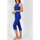 Kleidung Damen Pyjamas/ Nachthemden Admas Pyjama Pantacourt Tank Top Hausanzug Solid Colours blau Blau