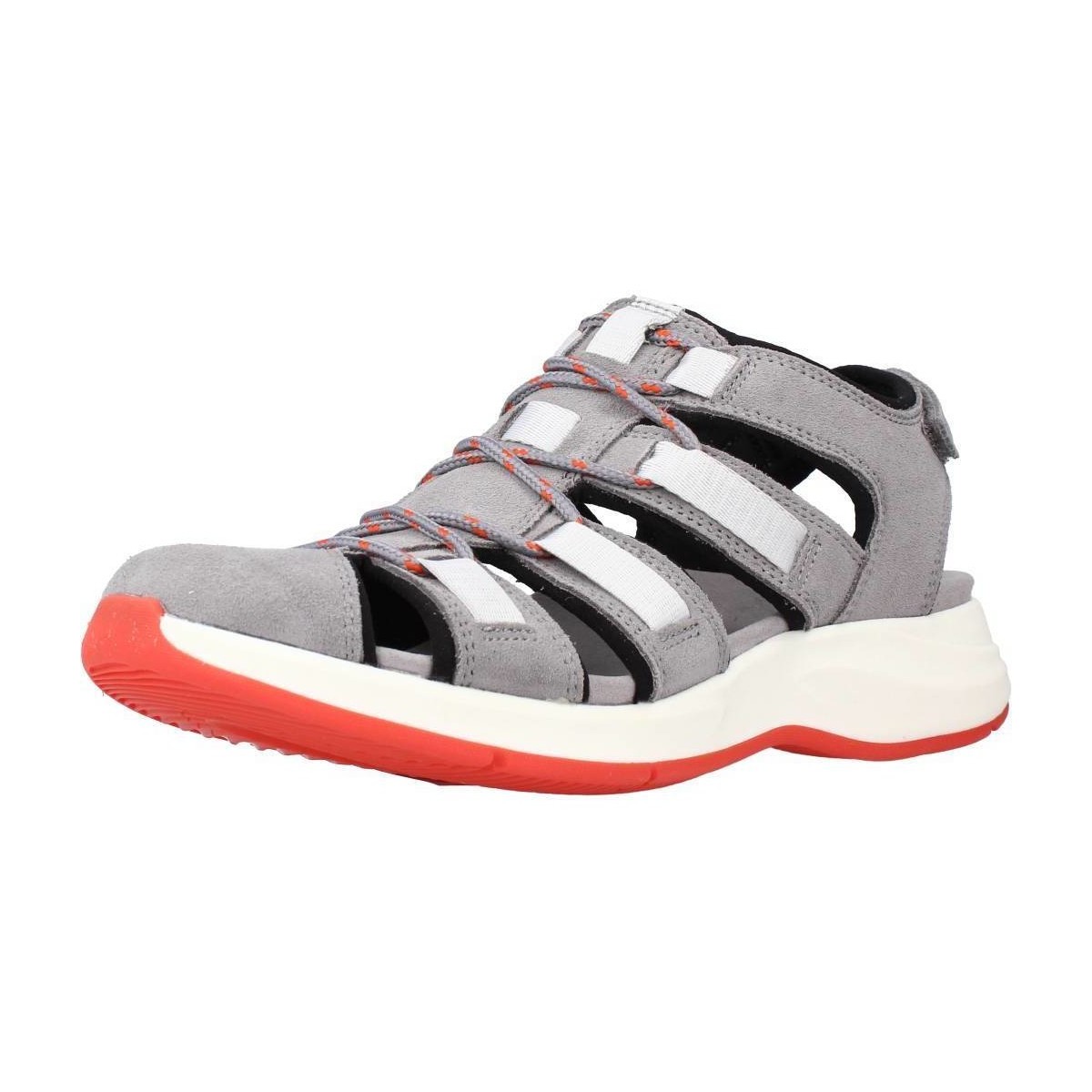 Schuhe Sandalen / Sandaletten Clarks SOLAN SAIL COMBI Grau