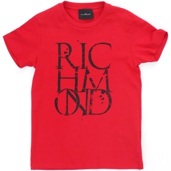 Kleidung Jungen T-Shirts Richmond Kids RBP21038TS rot