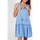 Kleidung Damen Kleider Admas Ärmelloses Sommerkleid Small Irregular Dots blau Blau