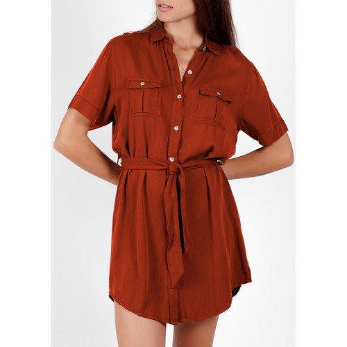 Kleidung Damen Pareo Admas Sommer-Tunika Shirt Dubarry Rot
