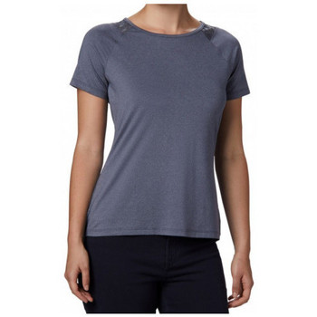 Kleidung Damen T-Shirts & Poloshirts Columbia Camicia a  Maniche  Corte  Donna  Peak to  Point™ Grau