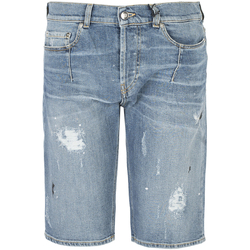 Kleidung Herren Shorts / Bermudas Les Hommes UID481547P | Short Jeans Blau