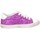 Schuhe Mädchen Sneaker Low Dianetti Made In Italy I9869 Sneaker Kind WEISS / LILA GLIT Weiss