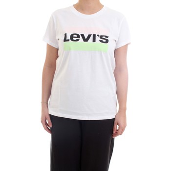Kleidung Damen T-Shirts Levi's 17369-1499 T-Shirt/Polo Frau Weiß Weiss
