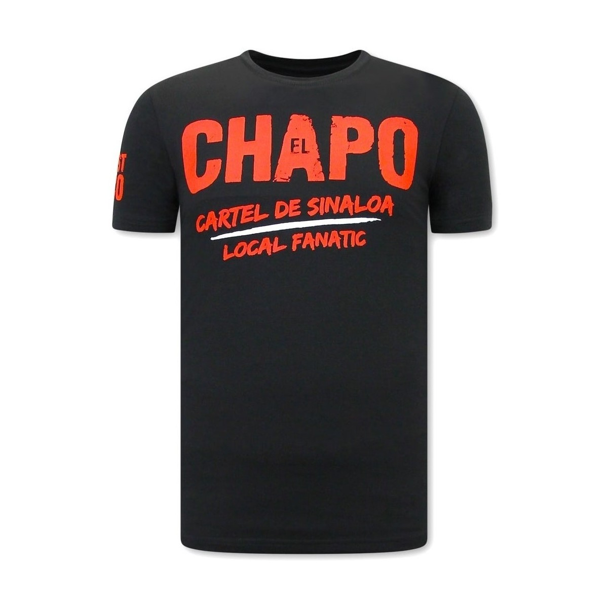 Kleidung Herren T-Shirts Local Fanatic EL Chapo Schwarz