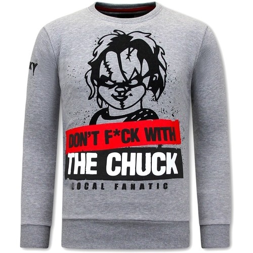 Kleidung Herren Sweatshirts Local Fanatic Chucky Mit Druck Grau