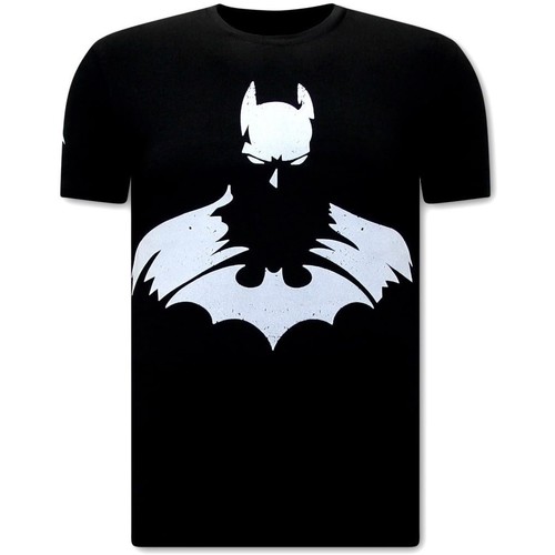 Kleidung Herren T-Shirts Local Fanatic Batman Print Schwarz