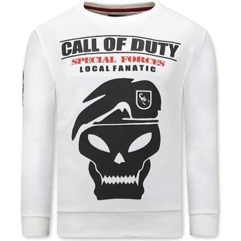 Kleidung Herren Sweatshirts Local Fanatic Call Of Duty Weiß