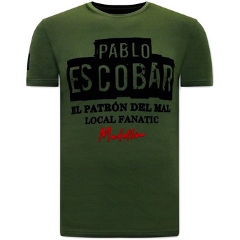 Kleidung Herren T-Shirts Local Fanatic Mit Aufdruck El Patron Grün