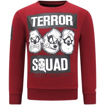 Kleidung Herren Sweatshirts Local Fanatic Mit Druck Terror Beagle Boys Rot