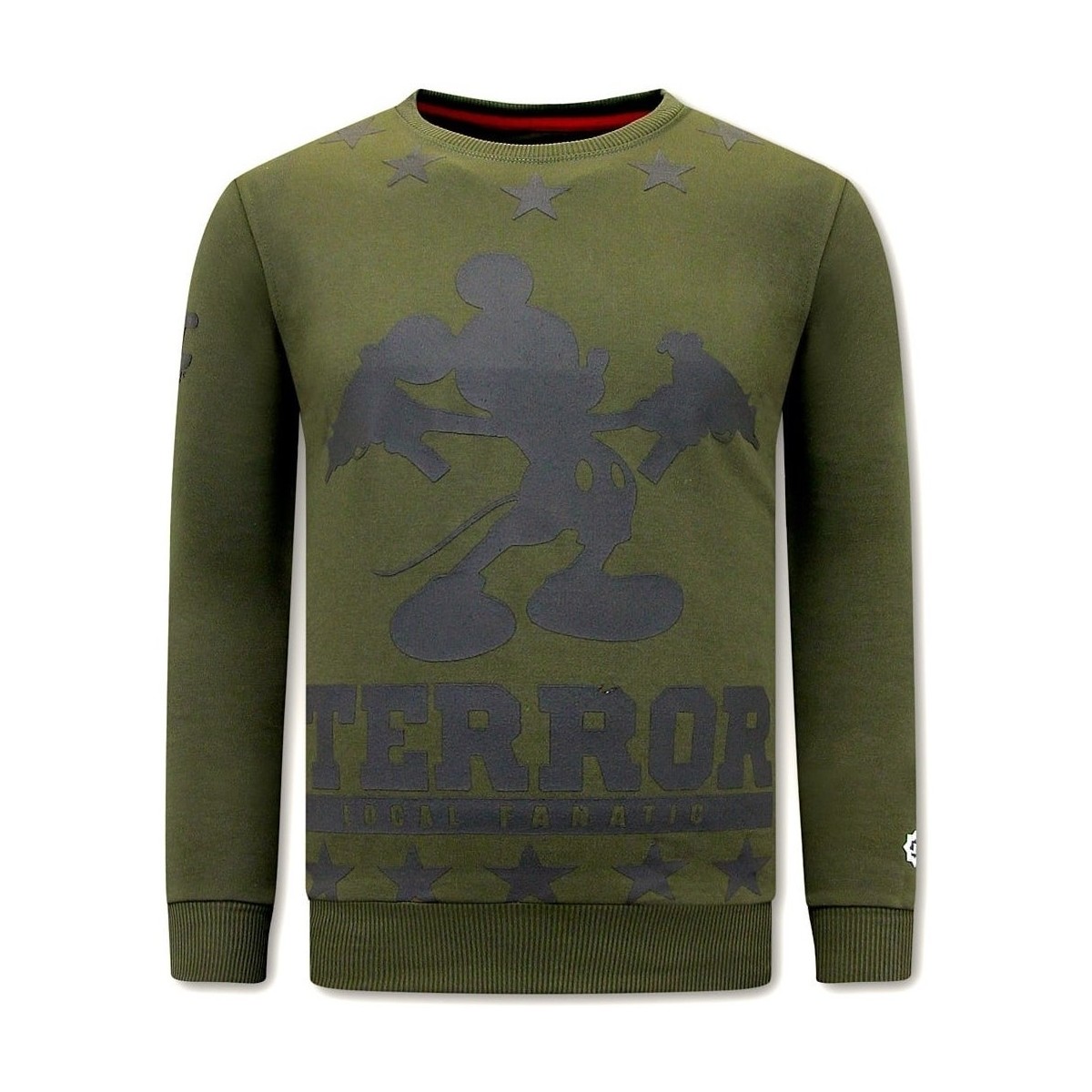 Kleidung Herren Sweatshirts Local Fanatic Terror Mouse Grün