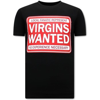 Kleidung Herren T-Shirts Local Fanatic Virgins Wanted Schwarz