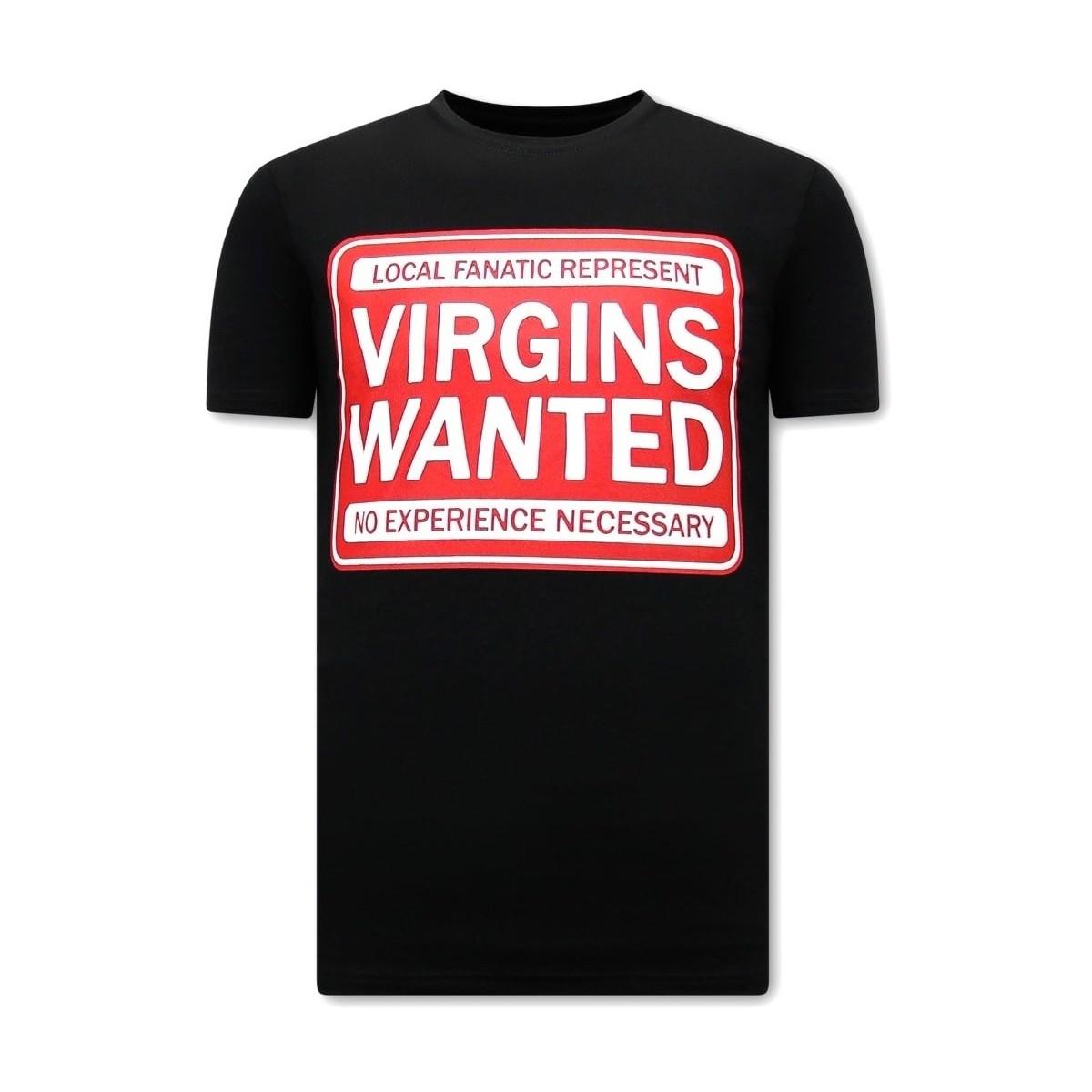 Kleidung Herren T-Shirts Local Fanatic Virgins Wanted Schwarz