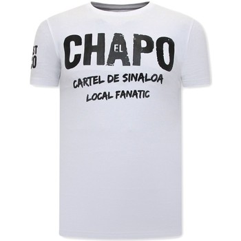 Kleidung Herren T-Shirts Local Fanatic EL Chapo Weiss