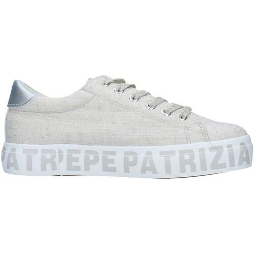 Schuhe Damen Sneaker Low Patrizia Pepe PPJ63 Silbern