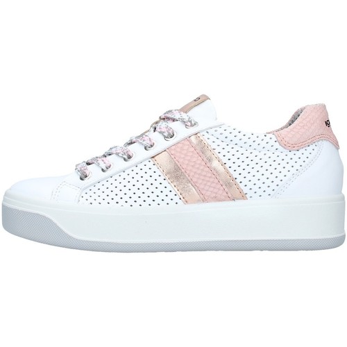 Schuhe Damen Sneaker High IgI&CO 7156355 Weiss
