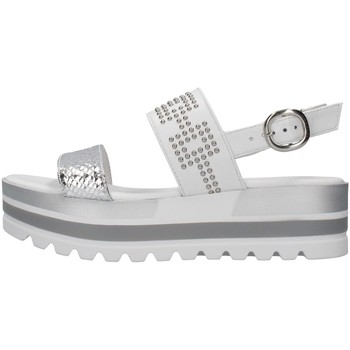 Schuhe Damen Sandalen / Sandaletten NeroGiardini E115750D Silbern