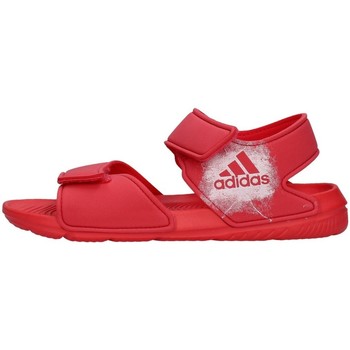 Schuhe Mädchen Sandalen / Sandaletten adidas Originals BA7849 Rot