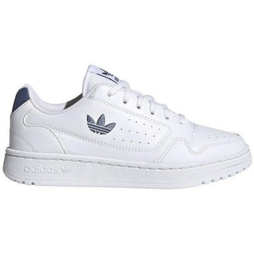 Schuhe Kinder Sneaker Low adidas Originals J NY90 Weiss