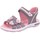 Schuhe Mädchen Babyschuhe Superfit Maedchen -rosa 1-006133-2500 Emily Grau
