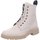 Schuhe Damen Stiefel Blackstone Stiefeletten Leather Boot UL67 Almond Milk Weiss