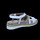 Schuhe Damen Sandalen / Sandaletten Remonte Sandaletten Da.Sandalette R4550-80 Weiss