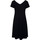 Kleidung Damen Kleider Lisca Sommerkleid kurze Ärmel schwarz Guaraja Schwarz