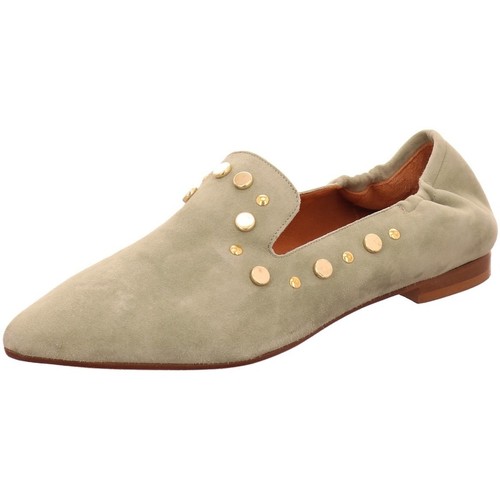Schuhe Damen Slipper Paoli Firenze Slipper 1121-salvia Grün