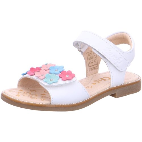 Schuhe Mädchen Sandalen / Sandaletten Lurchi Schuhe 3313419-00 ZILLY white Weiss