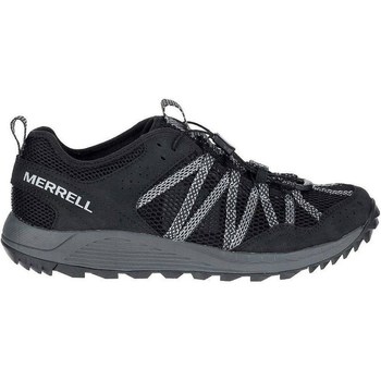 Schuhe Herren Sneaker Low Merrell Wildwood Aerosport Graphit, Grau
