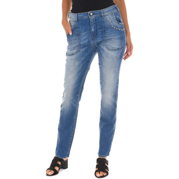 Kleidung Damen Jeans Met 10DB50245-D975 Blau
