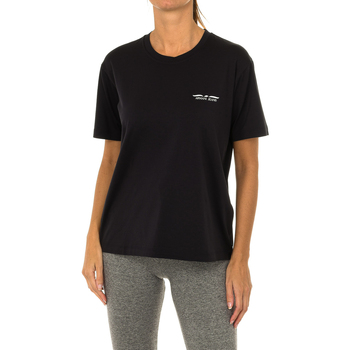 Kleidung Damen T-Shirts & Poloshirts Armani jeans 6Z5T91-5J0HZ-15E5 Schwarz
