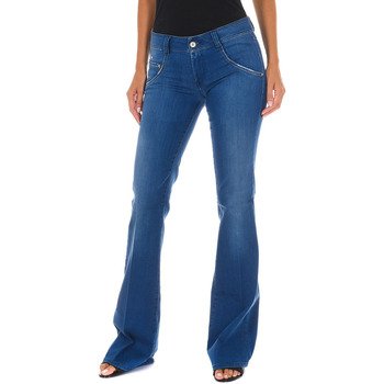 Kleidung Damen Jeans Met 70DBF0532-D875 Blau