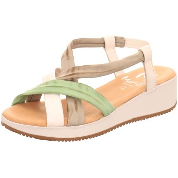 Schuhe Damen Sandalen / Sandaletten Marila Colours Sandaletten 1300-blanco weiß