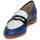 Schuhe Damen Slipper Etro MOCASSIN 3767 Blau / Schwarz / Weiss