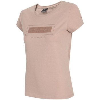 Kleidung Damen T-Shirts 4F TSD034 Rosa