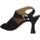 Schuhe Damen Sandalen / Sandaletten Paola Ferri D7437 Schwarz