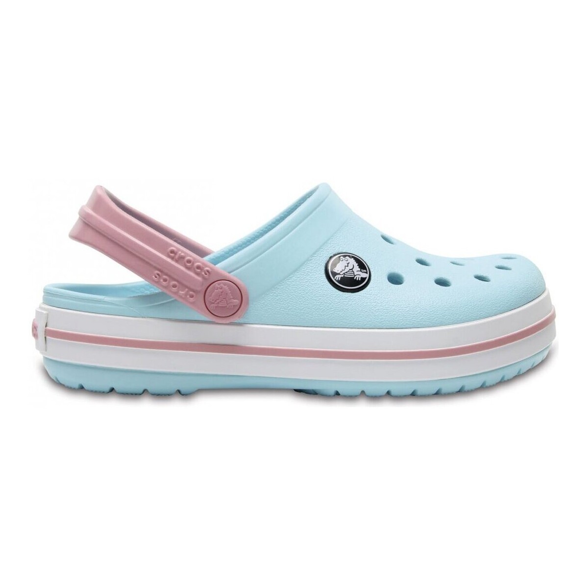 Schuhe Kinder Pantoffel Crocs CR.204537-IBWH Ice blue/white