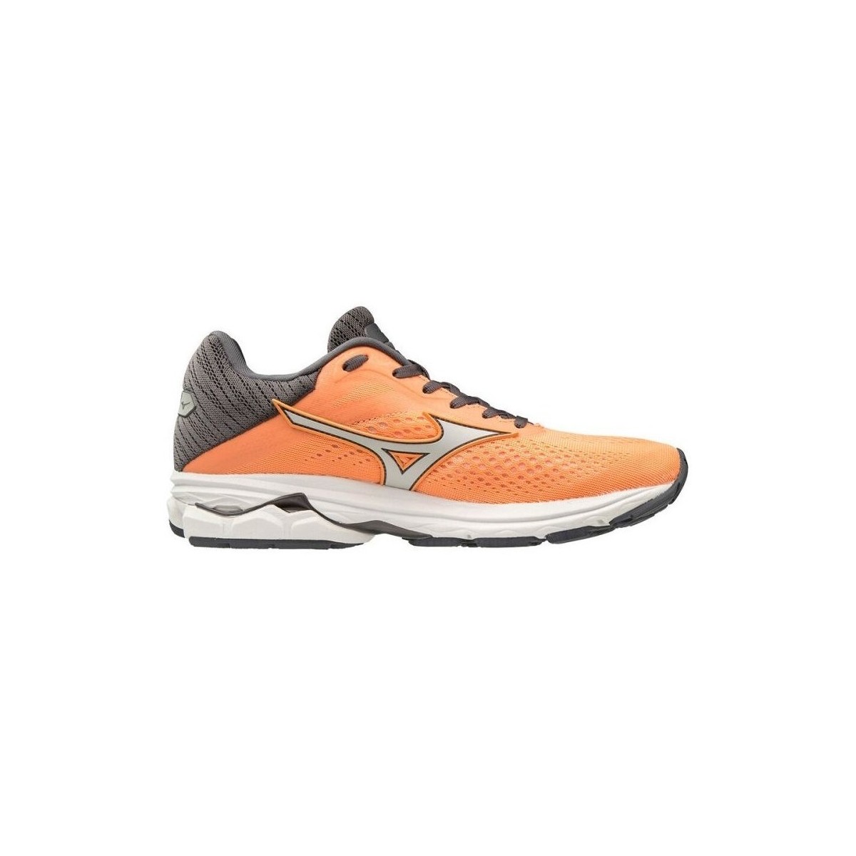 Schuhe Damen Laufschuhe Mizuno Wave Rider 23 Orangefarbig, Grau