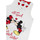 Kleidung Mädchen Pyjamas/ Nachthemden Admas Mädchen-Schlafanzug kurzes Tanktop Love Mouse Disney Weiss