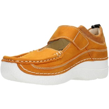 Schuhe Damen Slipper Wolky Slipper Roll Combi 06214 orange
