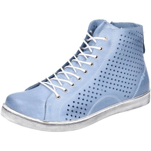 Schuhe Damen Stiefel Andrea Conti Stiefeletten bleu 0347905-013 Blau
