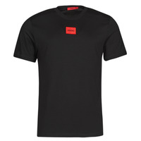 Kleidung Herren T-Shirts HUGO DIRAGOLINO Schwarz / Rot