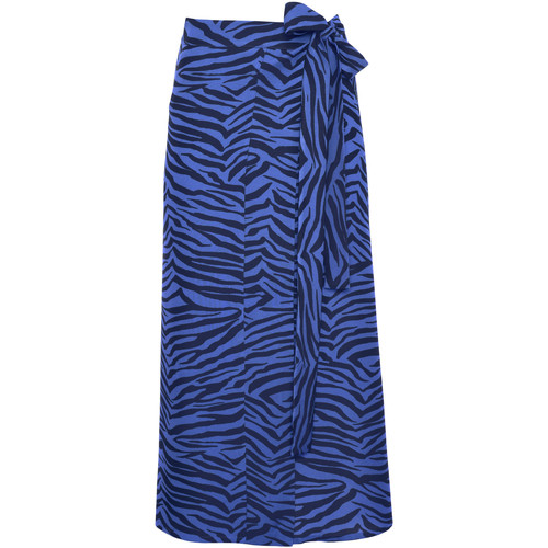 Kleidung Damen Röcke Lisca Sommer-Wickelrock Lima Blau