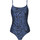 Kleidung Damen Badeanzug Lisca 1-teiliger Bügel-Badeanzug mit mehreren Positionen Lima Blau