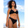 Kleidung Damen Bikini Ober- und Unterteile Lisca Okinawa  Halter Badeanzug Top Schwarz